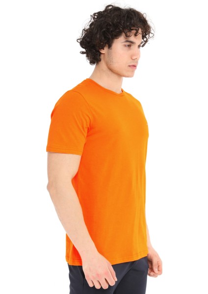 Erkek Pamuk T-Shirt Gravıs Oranj fiyatları