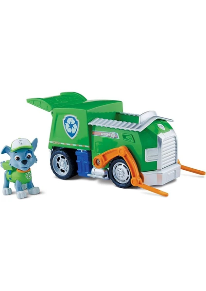 Paw Patrol Basic Vehicle Rocky Geri Dönüşüm Aracı Lisanslı Ürün