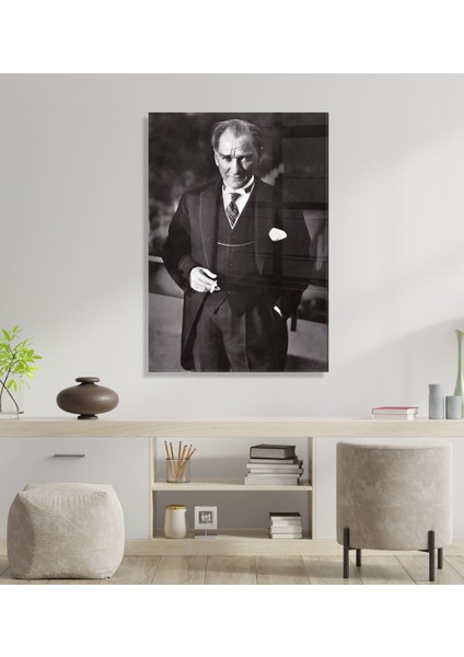 Gift Atatürk Temalı Cam Tablo 30X45CM-8