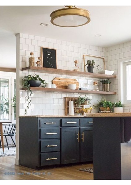 Doğal Ahşap Raf 2'li Takım - 110 x 20 cm fiyatları