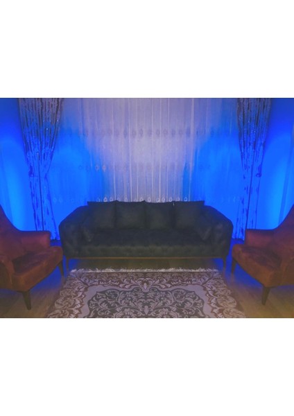 Rgb LED Lambader 150 cm Kumandalı Çiftli Set