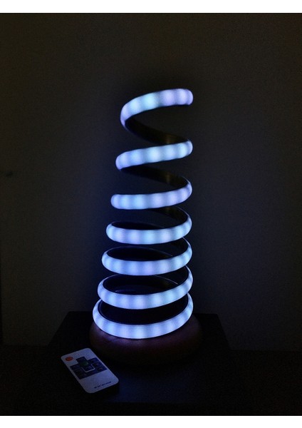 Yay Masa Üstü LED Lambader Beyaz