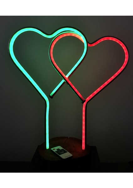 Gönülden Gönüle Dekoratif LED Aydınlatma Rgb