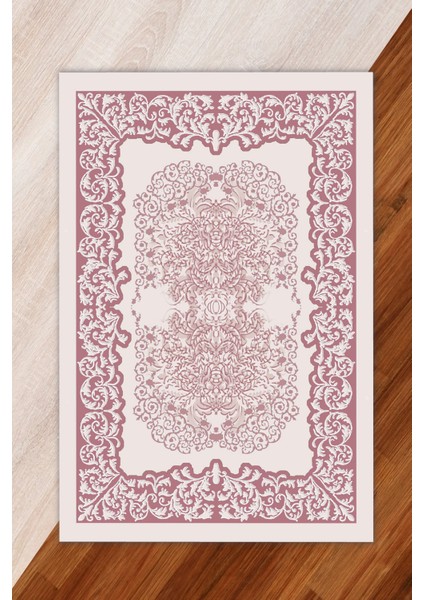 Ipek Kadife Pembe Renkli Göbekli Desen Lastikli Halı Örtüsü fiyatları