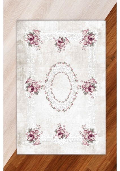 Ipek Kadife Pembe Renkli Göbekli Desen Lastikli Halı Örtüsü fiyatları