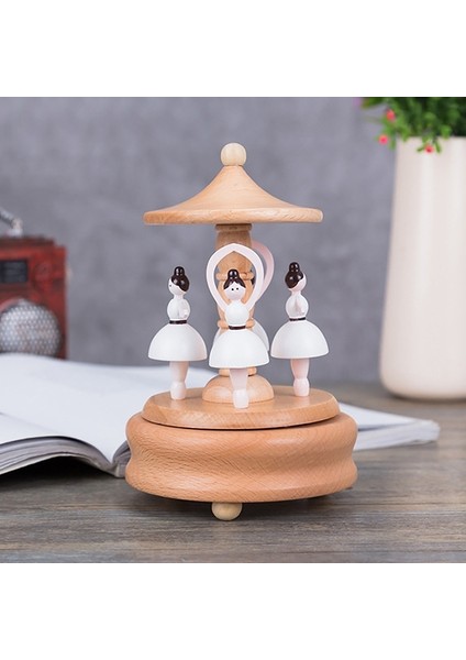 Ev Dekorasyonu Özgünlük Ahşap Müzik Kutuları Style5 Ahşap Rengi (Yurt Dışından)