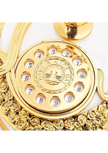 Eski Telefon Müzik Kutusunu Çevir Beyaz (Yurt Dışından)