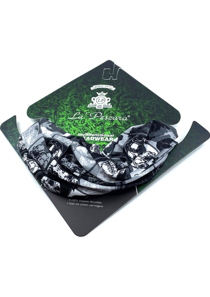 Punk Skull Siyah Fuşya Bandana BND14 fiyatları