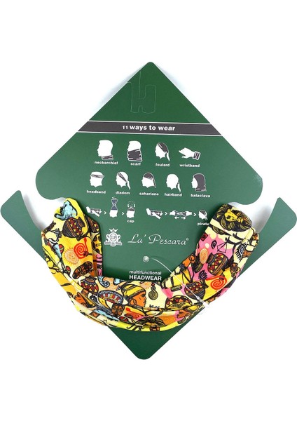 Africa Çok Renkli Bandana BND24 modelleri