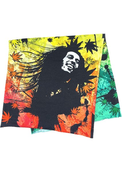 Bob Marley Çok Renkli Bandana BND49