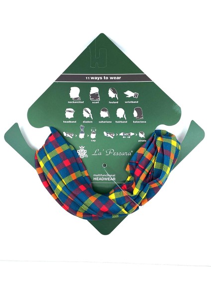 Scottish Çok Renkli Bandana BND63 modelleri