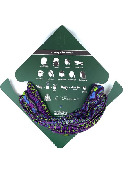 Punk Border Mor Bandana BND67 modelleri