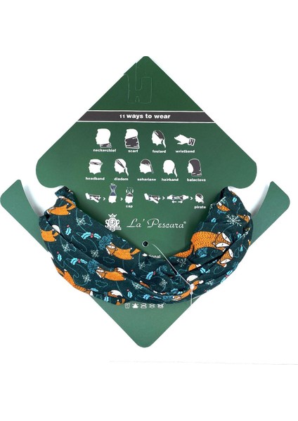 Fox Petrol Renk Bandana BND50 modelleri