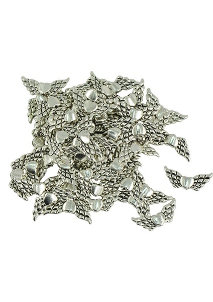 3xnew Tibet Gümüş Dainty Melek Charm Kolye Takı Yapımı 22X9MM 3 Adet (Yurt Dışından) indirimleri