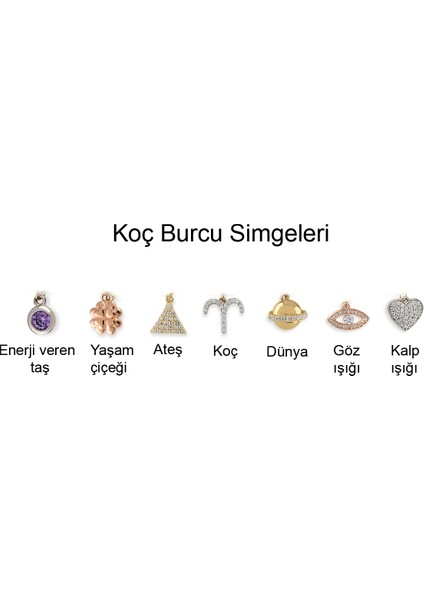 Koç Burcu Gümüş Bileklik BLTG.122 fiyatları