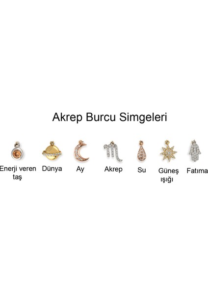Akrep Burcu Gümüş Bileklik BLTG.125 fiyatları