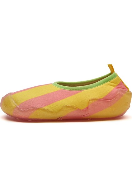 Turuncu Kız Çocuk Kaydırmaz Tabanlı Deniz Ayakkabısı fırsatları