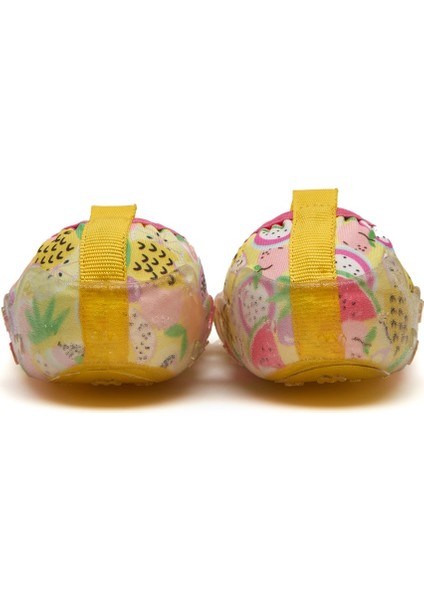 Meyve Baskılı Kız Çocuk Kaydırmaz Tabanlı Deniz Ayakkabısı indirimleri