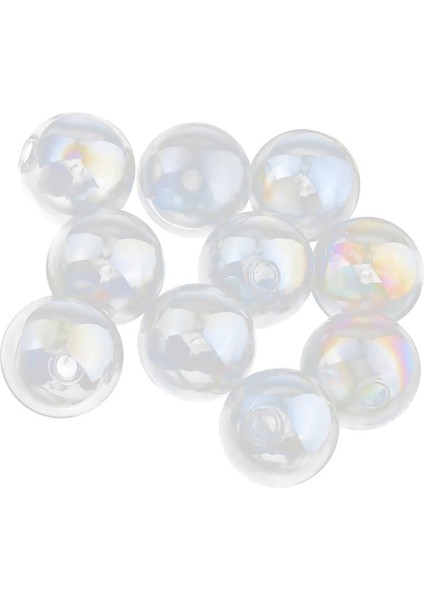 3x 10 Adet Gökkuşağı Mini Temizle Cam Küre Cam Top Şişe Kolye Charms 25MM (Yurt Dışından) modelleri