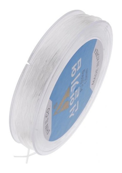 4x 0.8mm Elastik Dize Kordon Streç Iplik Bilezik Takı Için Beyaz Yapımı (Yurt Dışından)