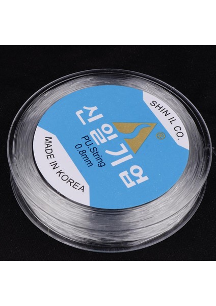 4x 0.8mm Elastik Dize Kordon Streç Iplik Bilezik Takı Için Beyaz Yapımı (Yurt Dışından) fırsatları