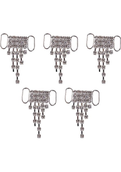 2x5 Adet Püsküller Kristal Rhinestone Bikini Bağlayıcı Giysi Dekorasyon Zinciri 2 Adet (Yurt Dışından) fiyatları