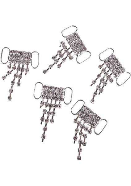 2x5 Adet Püsküller Kristal Rhinestone Bikini Bağlayıcı Giysi Dekorasyon Zinciri 2 Adet (Yurt Dışından) fırsatları