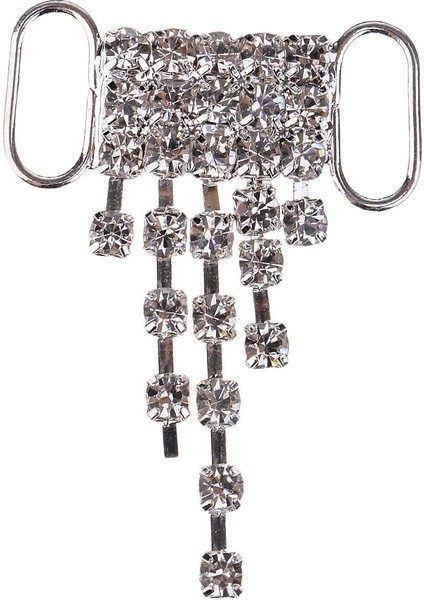 2x5 Adet Püsküller Kristal Rhinestone Bikini Bağlayıcı Giysi Dekorasyon Zinciri 2 Adet (Yurt Dışından) indirimleri