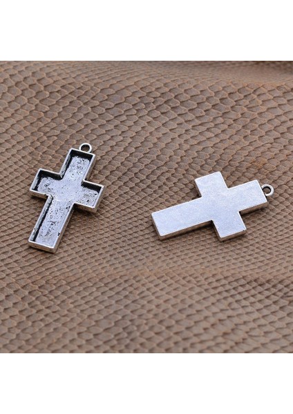 3X20 Adet Çapraz Kolye Tepsiler Boşlukları Cameo Çerçeve Cabochon Ayarları 37X21MM 3 Adet (Yurt Dışından) indirimleri