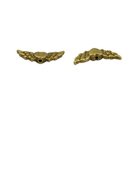 4X50 Parça Antik Bronz Melek Kanat Kalp Spacer Boncuk Takı Dıy Makineleri 4 Adet (Yurt Dışından) fırsatları