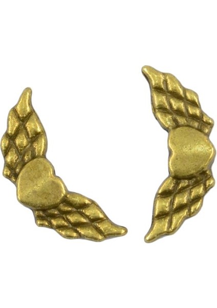 5X50 Adet Antik Bronz Melek Kanat Kalp Spacer Boncuk Takı Dıy Makineleri 5 Adet (Yurt Dışından) indirimleri