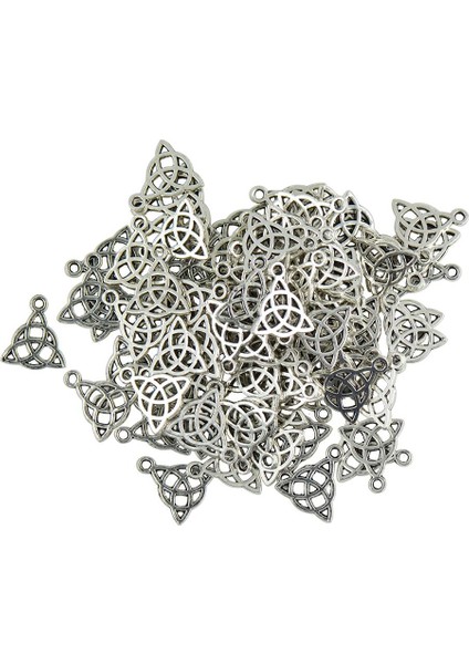 6X50 Parça Tibet Gümüş Üçgen Celtic Düğüm Takı Yapımı Charms Kolye 6 Adet (Yurt Dışından) fiyatları