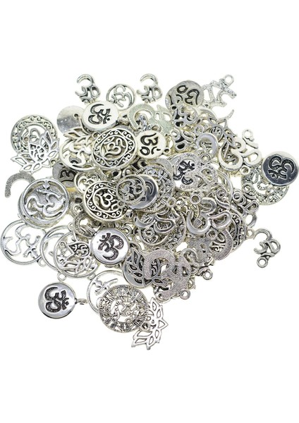 100 Adet Alaşım Charms Kolye Çanta Dekor Anahtarlık Aksesuarları Için Karışık (Yurt Dışından)