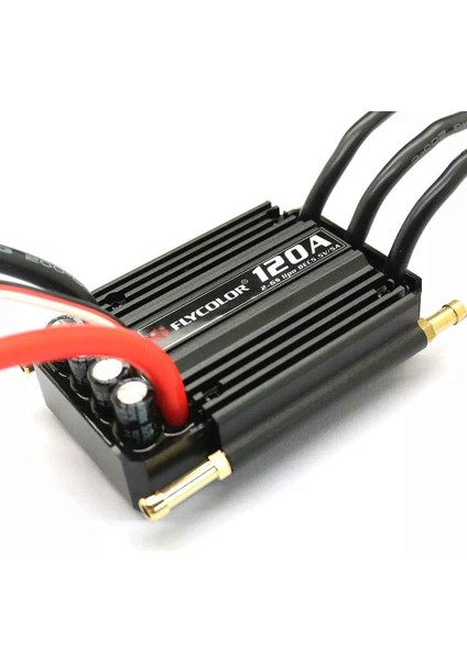 Flycolor Waterproof 120A 2-6s Brushless Esc 5.5V/5A Bec