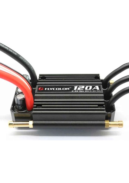 Flycolor Waterproof 120A 2-6s Brushless Esc 5.5V/5A Bec
