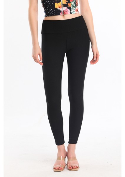 Yani Deri Şeritli Ottoman TAYT_TYT32302