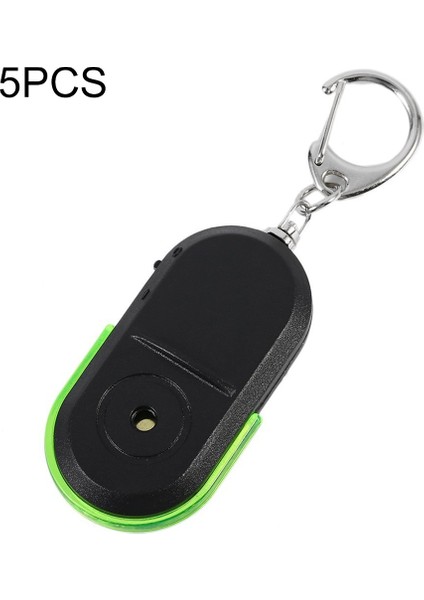 5 Pcs Portable Anti-Lost Alarm Key Finder Yeşil (Yurt Dışından)