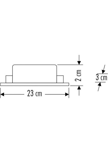 CT-2590 3 Amper Şerit LED Trafosu 36W Dış Mekan