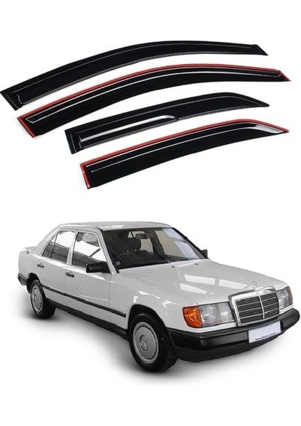 Mercedes E200 Cam Rüzgarlığı 4lü 1990 ve Üzeri