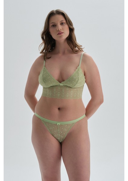 Yeşil Dantelli, Yüksek Kesim Bralet modelleri