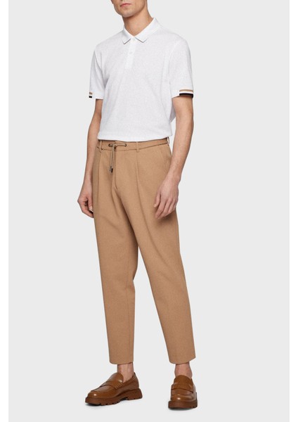 Logolu Regular Fit Düğmeli % 100 Pamuk Polo T Shirt Erkek Polo 50467113 100 fiyatları