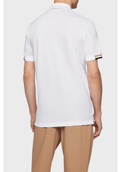 Logolu Regular Fit Düğmeli % 100 Pamuk Polo T Shirt Erkek Polo 50467113 100 modelleri