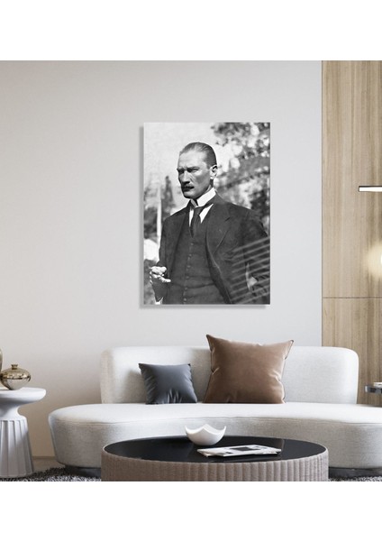 Gift Atatürk Temalı Cam Tablo 30X45CM-6