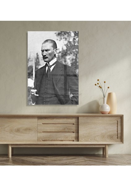 Gift Atatürk Temalı Cam Tablo 30X45CM-6