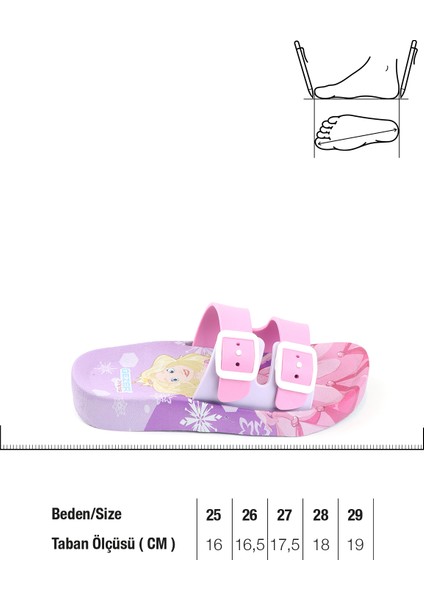 Yazlık Kaydırmaz Taban Kız Çocuk Terlik fiyatları