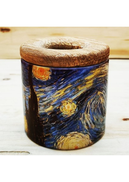 Vincent Van Gogh Set 2 - Kupa-Mousepad-Traverten Bardak Altlığı-Kalemlik 1