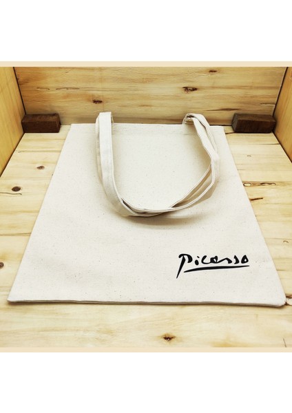 Pablo Picasso Set 5 - Çay/kahve Fincanı-Traverten Bardak Altlığı-Kalem-Defter-Kanvas Çanta 1