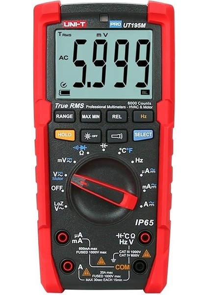 UT195M Endüstriyel True Rms Multimetre