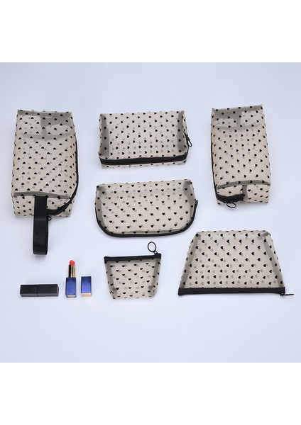 Taşaınabilir Seyahat, Kozmetik, Plaj 6 Parçalı Set (Yurt Dışından)