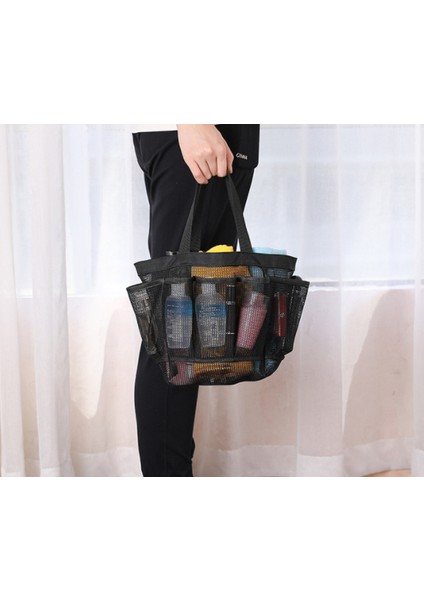 Taşınabilir 3 Parçalı Set 8 Cep Banyo Örgü Plaj, Saklama, Seyahat, Ayakkabı Çantası (Yurt Dışından) indirimleri